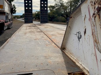 2008 SES LLS350 Widening Low Loader