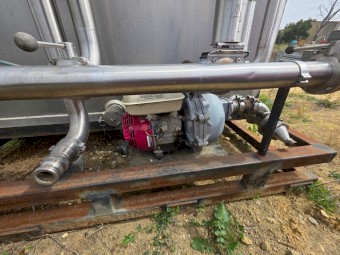 Aluminium Skid Mount Tank - 6,000 Litres