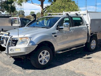 2013 Ford Ranger XLT 4x4 Crew Cab Ute