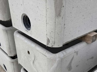 CLEARANCE! 3m / 485Lt Concrete Rectangle Troughs - minor damage