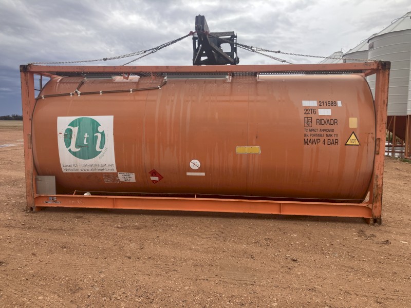25000L Stainless Steel Container Tanks