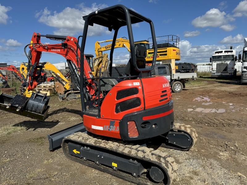 Anson AX-30.5 3.375 tonne Mini Excavator