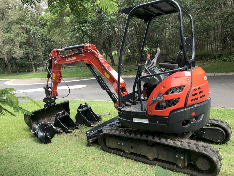 Anson AX-25.5 2.48 tonne Mini Excavator