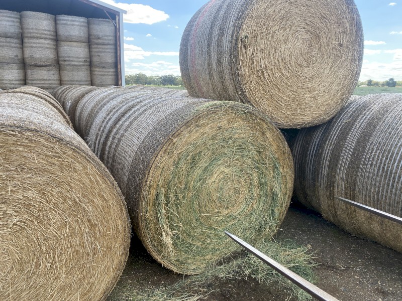 Lucerne, A1quality, 5x4 Round Bales