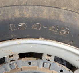 2 x 18.4-R42 tyres on Case IH Magnum Rims