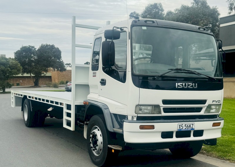 2003 Isuzu FVD950 7.6M Steel Tray Truck