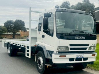 2003 Isuzu FVD950 7.6M Steel Tray Truck