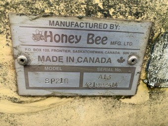 21 ft Honey Bee header front