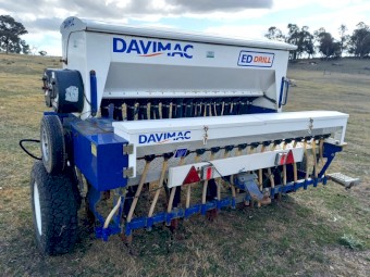 Davimac ED1014 Direct Drill Combine Seeder