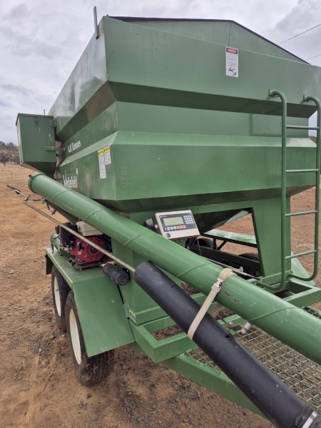 2021 Whitefield/Grainline 4 tonne Multi Bin Trailer with Scales