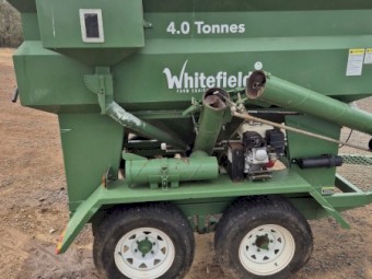 2021 Whitefield/Grainline 4 tonne Multi Bin Trailer with Scales