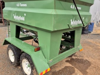 2021 Whitefield/Grainline 4 tonne Multi Bin Trailer with Scales