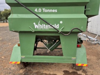 2021 Whitefield/Grainline 4 tonne Multi Bin Trailer with Scales
