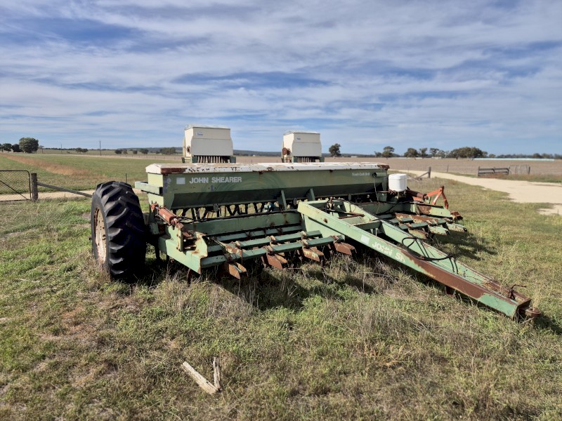 John Shearer Trash Culti Drill Combine