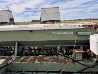 John Shearer Trash Culti Drill Combine