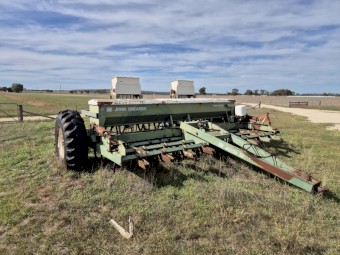 John Shearer Trash Culti Drill Combine