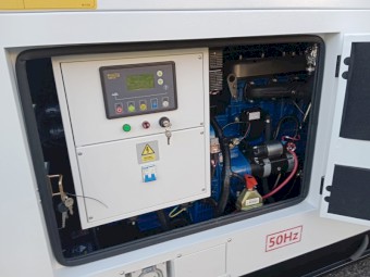 12.8kVA Silenced Diesel Generator 240V 50Amps