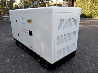 12.8kVA Silenced Diesel Generator 240V 50Amps