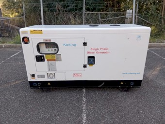 12.8kVA Silenced Diesel Generator 240V 50Amps