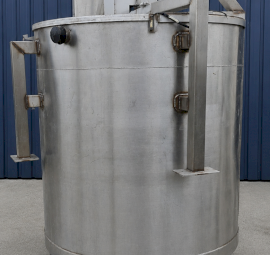 Stainless Steel Tank with Mixer 2500L
