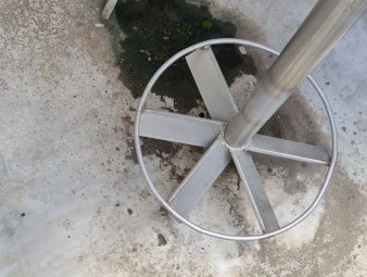 Stainless Steel Tank with Mixer 2500L