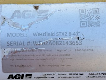 Westfield STX2 8:41 Transportable Auger