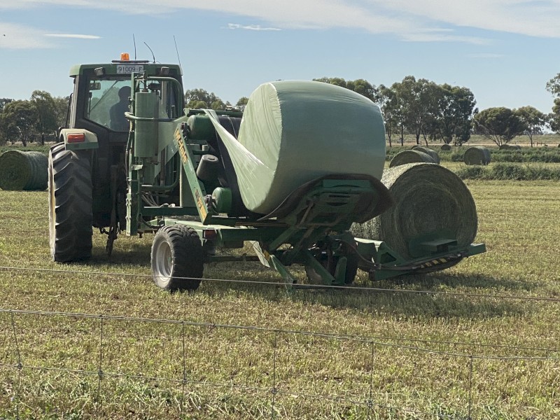 180 x Lucerne 540kg 4x4 Silage Round Bales