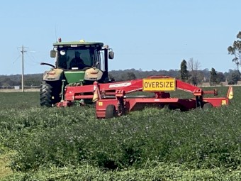 180 x Lucerne 540kg 4x4 Silage Round Bales