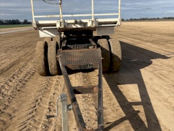 1974 McGrath 45ft Flat Top Trailer And Dolly