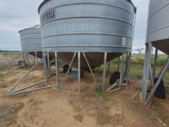 7 x Jaeschke & Campbell Field Bins 30-33mt