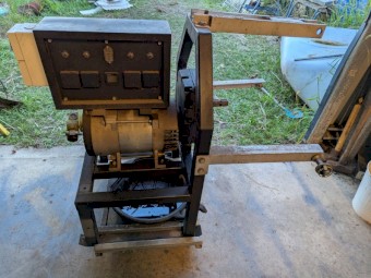 15kVA PTO Tractor Generator + Steel Dolly
