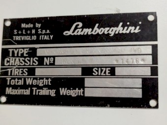 Lamborghini Runner 450 4WD Tractor