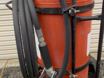 WORMALD MONNEX 68kg Dry Chemical Mobile Fire Extinquisher