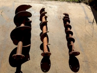 Post Hole Digger with 3 Augers – Tractor 3PL Mount