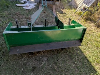Hayes 5ft (1500mm) Box Blade with 3PL & Rippers — Near New