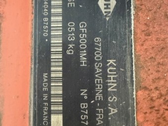 Kuhn GF5001 Tedder Rake