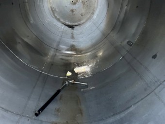 Stainless Steel Vertical Standing Water Tank with Legs