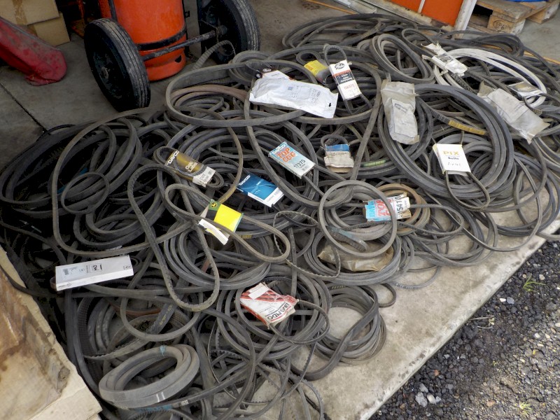 Large Quantity of V-Belts