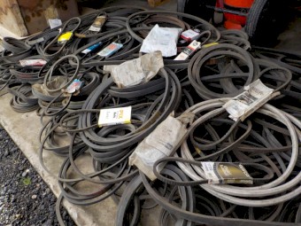 Large Quantity of V-Belts