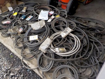 Large Quantity of V-Belts