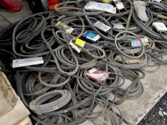 Large Quantity of V-Belts
