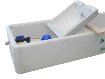 3m Concrete Rectangle Trough 485ltr Capacity
