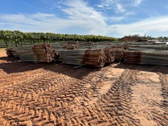 Treated Pine Posts, 100-125mm thick, 2.4 meter long
