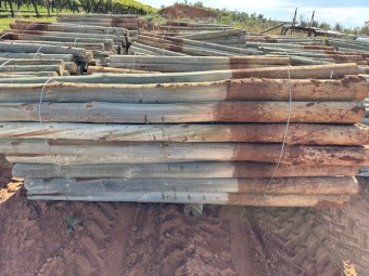 Treated Pine Posts, 100-125mm thick, 2.4 meter long