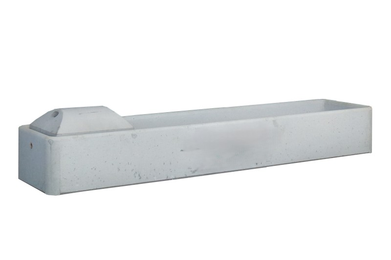 3m Concrete Rectangle Trough 485ltr Capacity