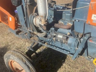 Kubota L2000 Tractor with 4ft Rotary Hoe