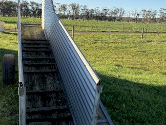 Strong Mobile Sheep Loading Ramp