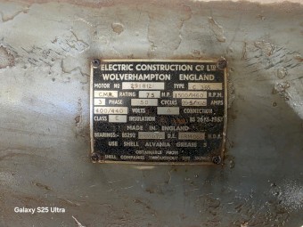 Vintage Industrial Pump + Wolverhampton Motor + Switch Box (Untested)