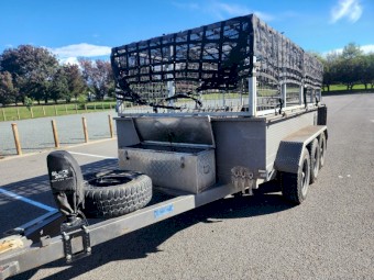 2022 Tri-Axle Tipper Trailer with 900mm Crate