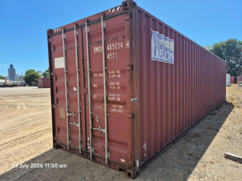 40ft High Cube Second Hand